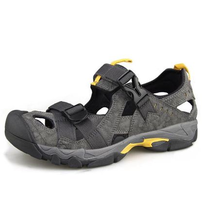 mens pu sandals